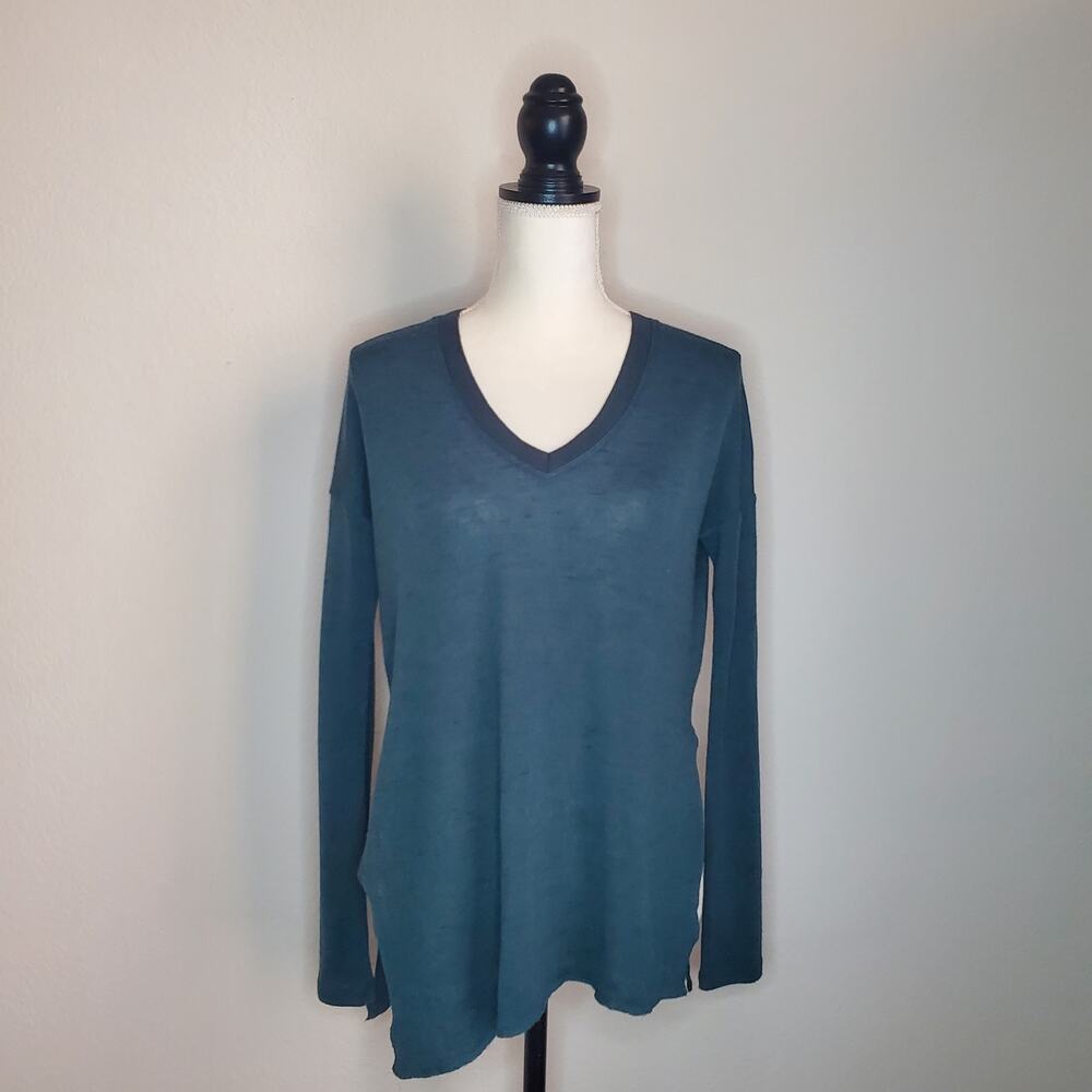 Aritzia Sherbrooke Teal Sweater XS